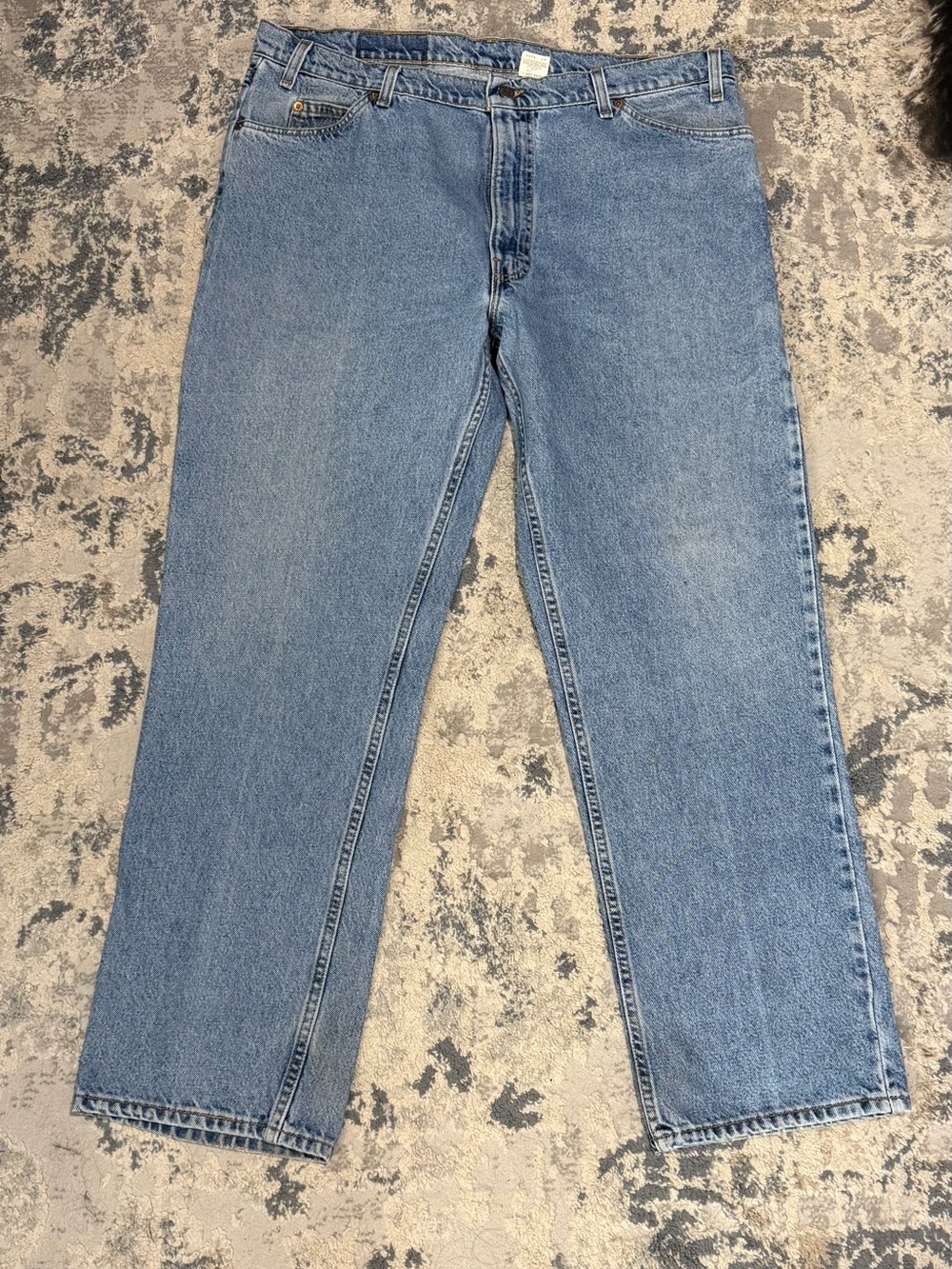 Vintage Levi’s 518 Orange Tab Relaxed Fit Jeans W42 L32 Made in USA